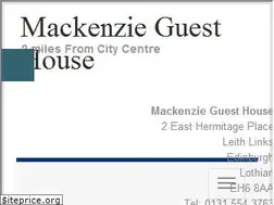Sites similar to mackenzieguesthouse.co.uk