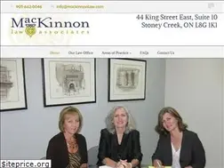 Sites similar to mackinnonlaw.com