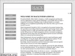 Sites similar to mackinternational.com