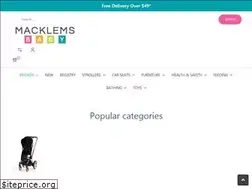 Sites similar to macklems.com