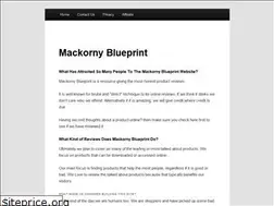 Sites similar to mackornyblueprint.com