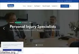 Sites similar to macks-solicitors.com