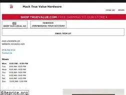 Sites similar to macktruevalue.com