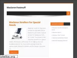 Sites similar to maclaren-footmuff.com