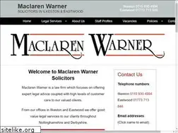 Sites similar to maclarenwarner.co.uk