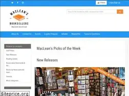 Sites similar to macleansbooks.com.au