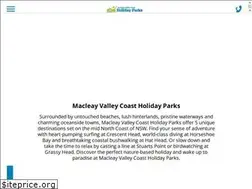 Sites similar to macleayvalleycoastholidayparks.com.au