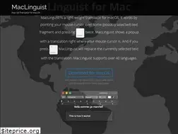 Sites similar to maclinguist.com