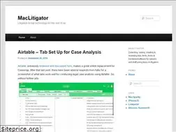 Sites similar to maclitigator.com