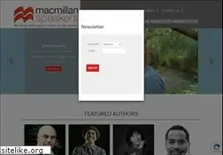 Sites similar to macmillanspeakers.com