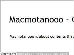 Sites similar to macmotanooo.blogspot.com