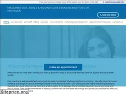 Sites similar to macombfootcenter.com