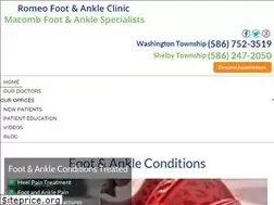 Sites similar to macombfootdoctor.com