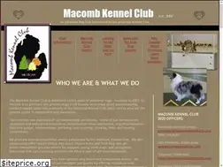 Sites similar to macombkennelclub.com