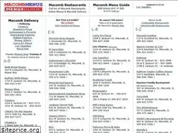Sites similar to macombmenus.com