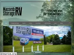 Sites similar to macombrvstorage.com