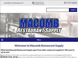 Sites similar to macombsupply.com