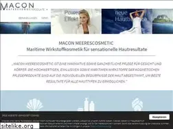 Sites similar to maconmeerescosmetic.de