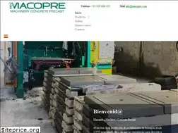 Sites similar to macopre.com