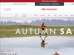 Sites similar to macpac.com.au