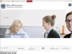 Sites similar to macpherson-institute.de