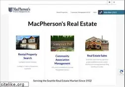 Sites similar to macphersonspm.com