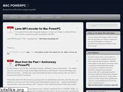 Sites similar to macpowerpc.com
