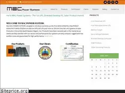 Sites similar to macpowersystems.in