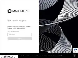 Sites similar to macquarieinsights.com
