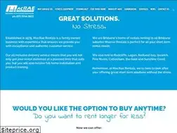 Sites similar to macraerentals.com.au