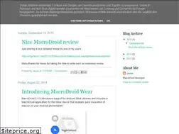 Sites similar to macro-droid.blogspot.com