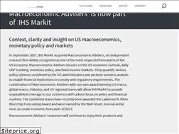 Sites similar to macroadvisers.com