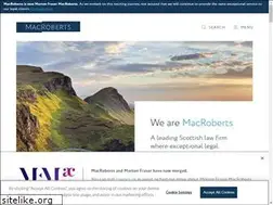 Sites similar to macroberts.com