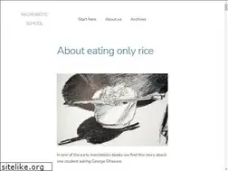 Sites similar to macrobioticschool.com