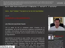 Sites similar to macrobiotiquepourtous.blogspot.com