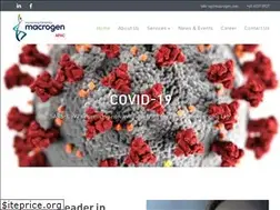 Sites similar to macrogen-apac.com