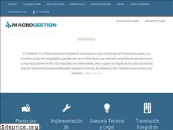 Sites similar to macrogestion.com.pe