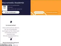 Sites similar to macromedia-ausbildung.de