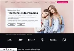 Sites similar to macromedia-fachhochschule.de