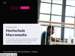 Sites similar to macromedia-hochschule.de