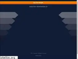 Sites similar to macron-demission.fr