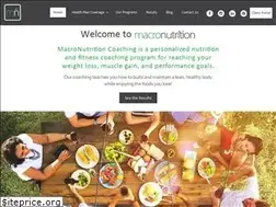 Sites similar to macronutritioncoaching.com