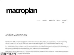 Sites similar to macroplan.com.au