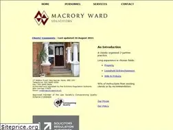 Sites similar to macroryward.co.uk
