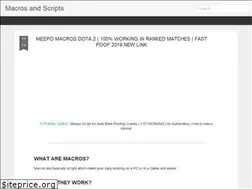 Sites similar to macros-and-scripts.blogspot.com