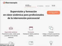 Sites similar to macroscopiosistemico.com