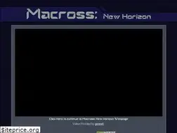 Sites similar to macrossnewhorizon.org