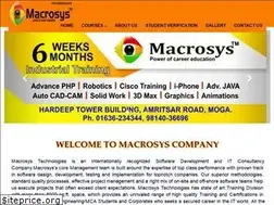 Sites similar to macrosys.co.in