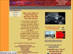 Sites similar to macsautosalesaz.com