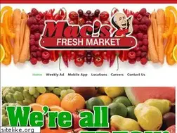 Sites similar to macsfreshmarket.com